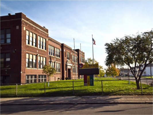 Exterior of A. L. Holmes Academy of Blended Learning Exterior of A. L. Holmes Academy of Blended Learning